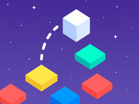 Jumping Cube - Endless Path