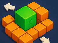 Slide the Cube - Find the Exit